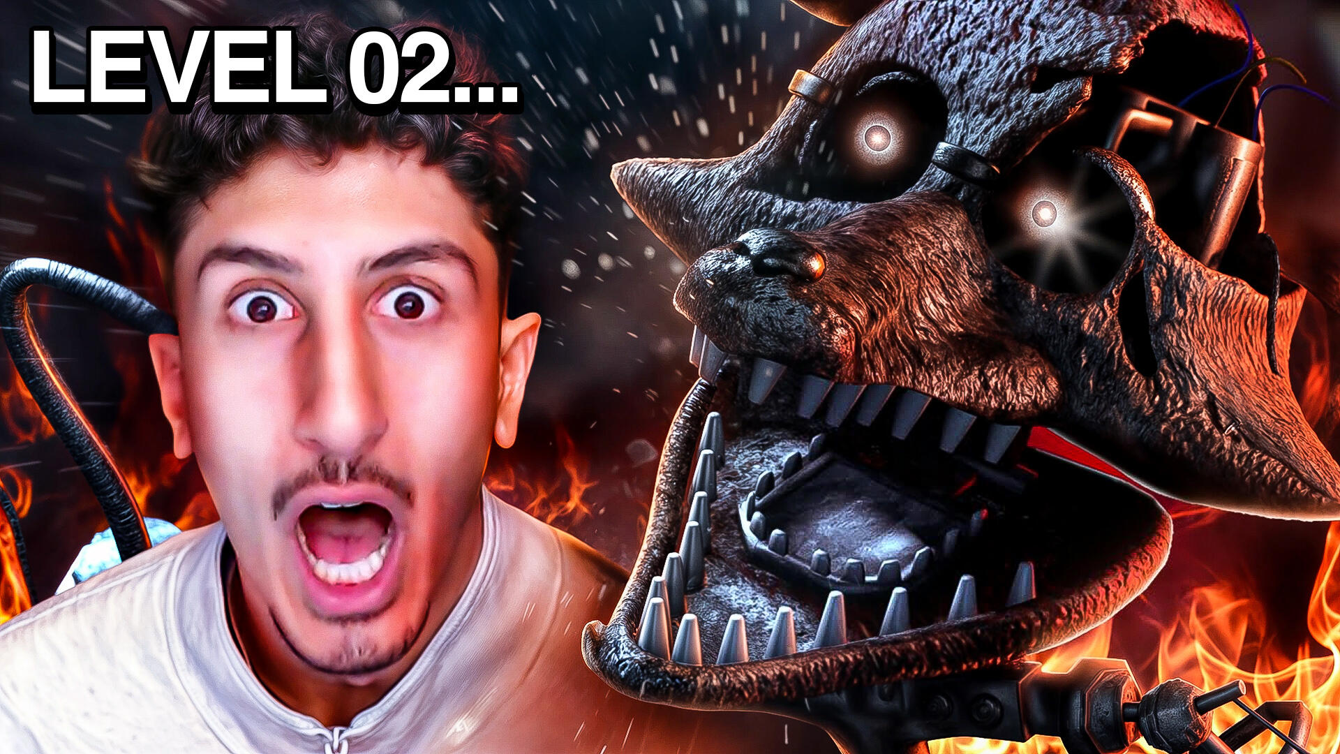 Playing Five Nights at Freddy's